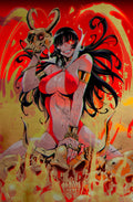 VAMPIRELLA #2 - GODTAIL VIRGIN VARIANT COVER A METAL FANEXPO KNIGHT OF COMICS EXCLUSIVE LTD 20