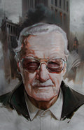 TRIBUTE: STAN LEE VIKTOR MILLER GAUSA METAL VARIANT FANEXPO DALLAS 2025 KNIGHT OF COMICS EXCLUSIVE LTD 20