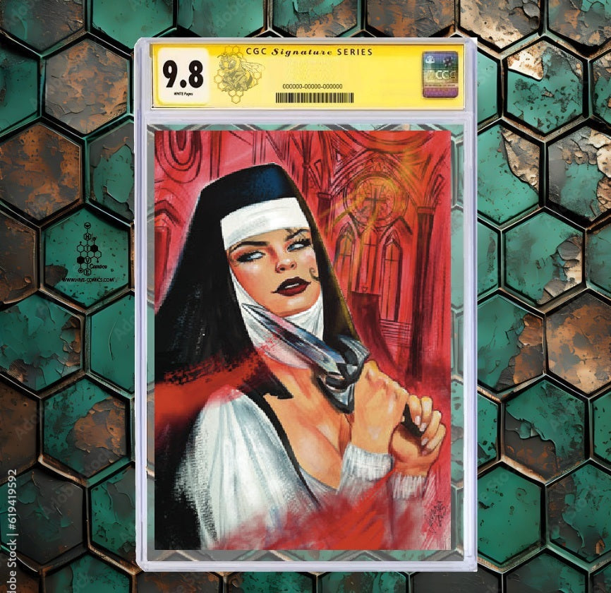 Marian Heretic #1 Frison Foil /300