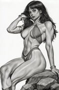 VAMPIRELLA ARMAGEDDON #12 - ALAN BORGES COVER B SKETCH VARIANT KNIGHT OF COMICS SDCC 2026 EXCLUSIVE LTD 200