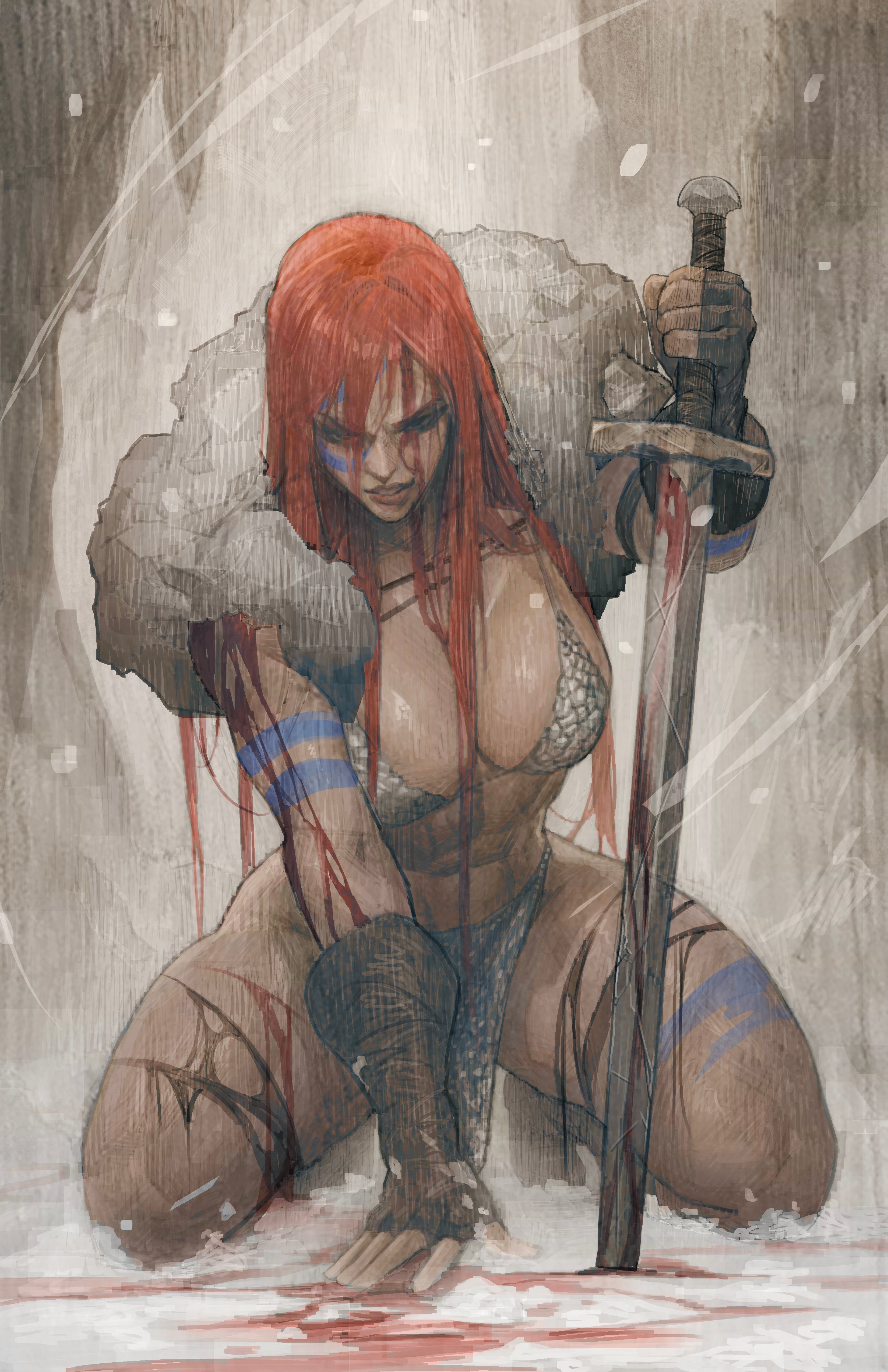 SONJA REBORN #6 - ICKPOT COVER C VIRGIN VARIANT KNIGHT OF COMICS C2E2 2026 EXCLUSIVE LTD 250