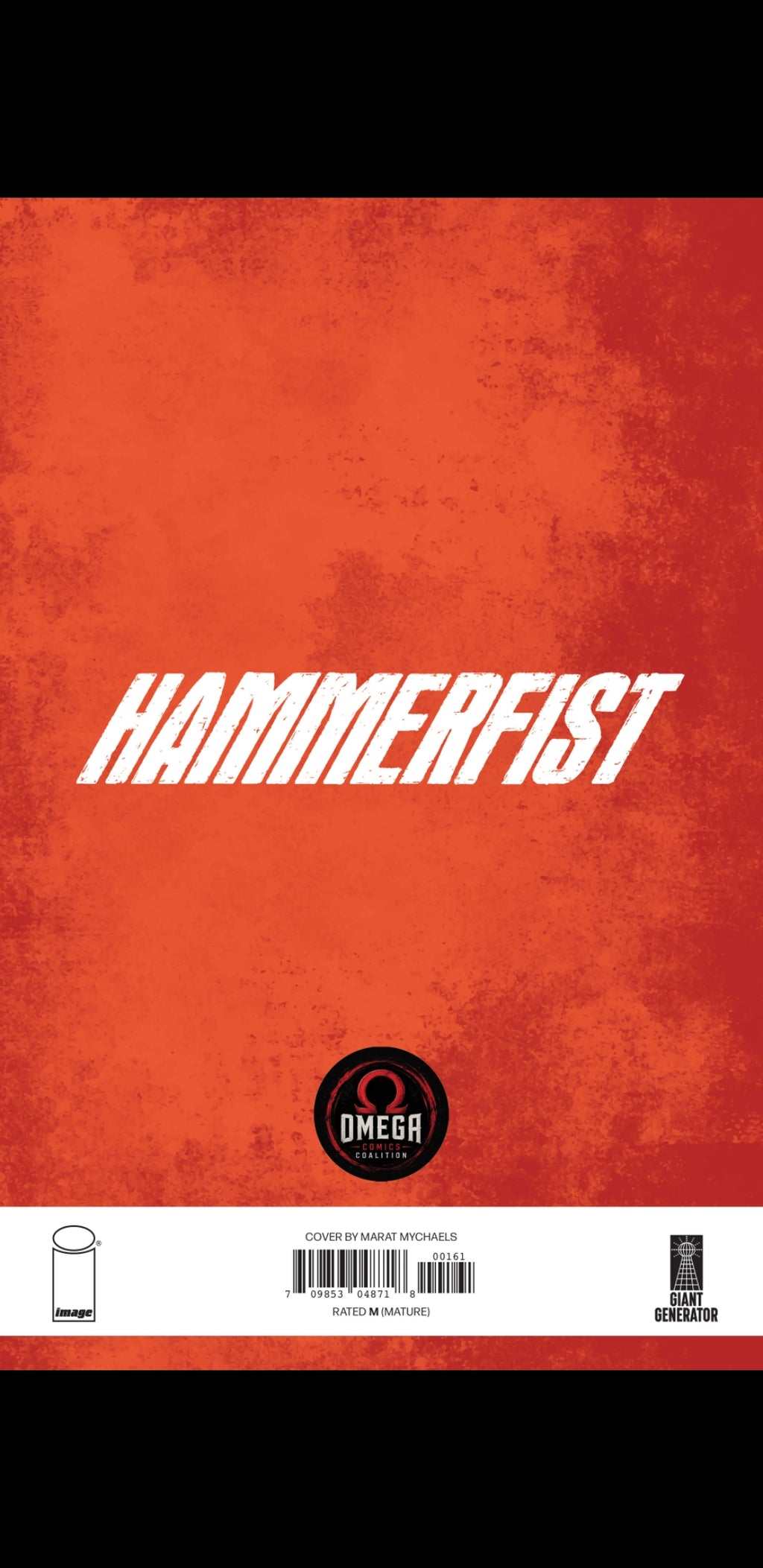 Hammerfist #1- Marat Mychaels Exclusive Variant Cover