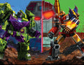 Transformers #36 Santa Fung Wraparound Foil