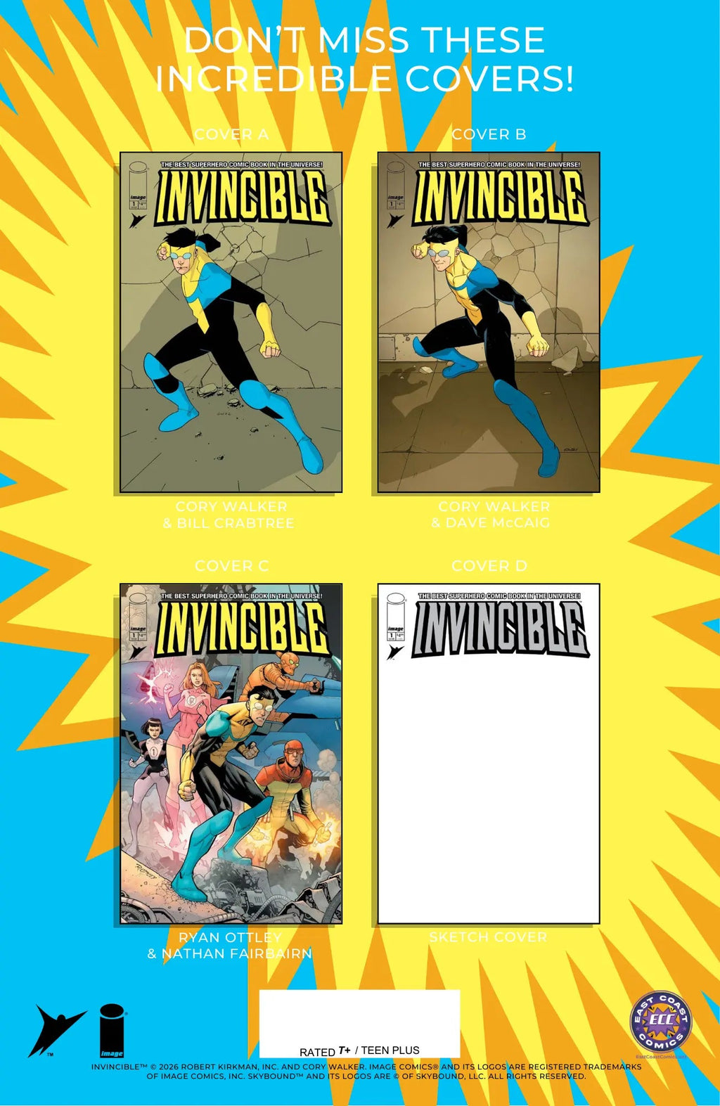 INVINCIBLE #1 REPRINT - ECC Bjorn Barends Exclusive (03/11/26)